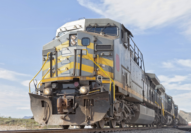 Emissions cuts drive rail use